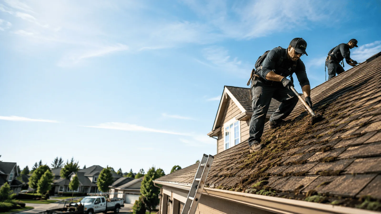 Roof Moss Removal in Sylvia, KS near me